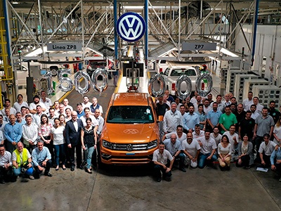 Producción de 1.500.000 de unidades Volkswagen en Pacheco